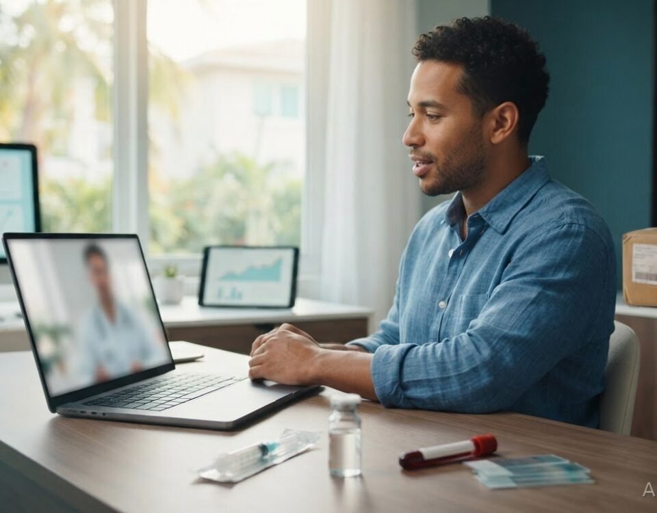 Risks of buying testosterone online, from unregulated sources to health monitoring